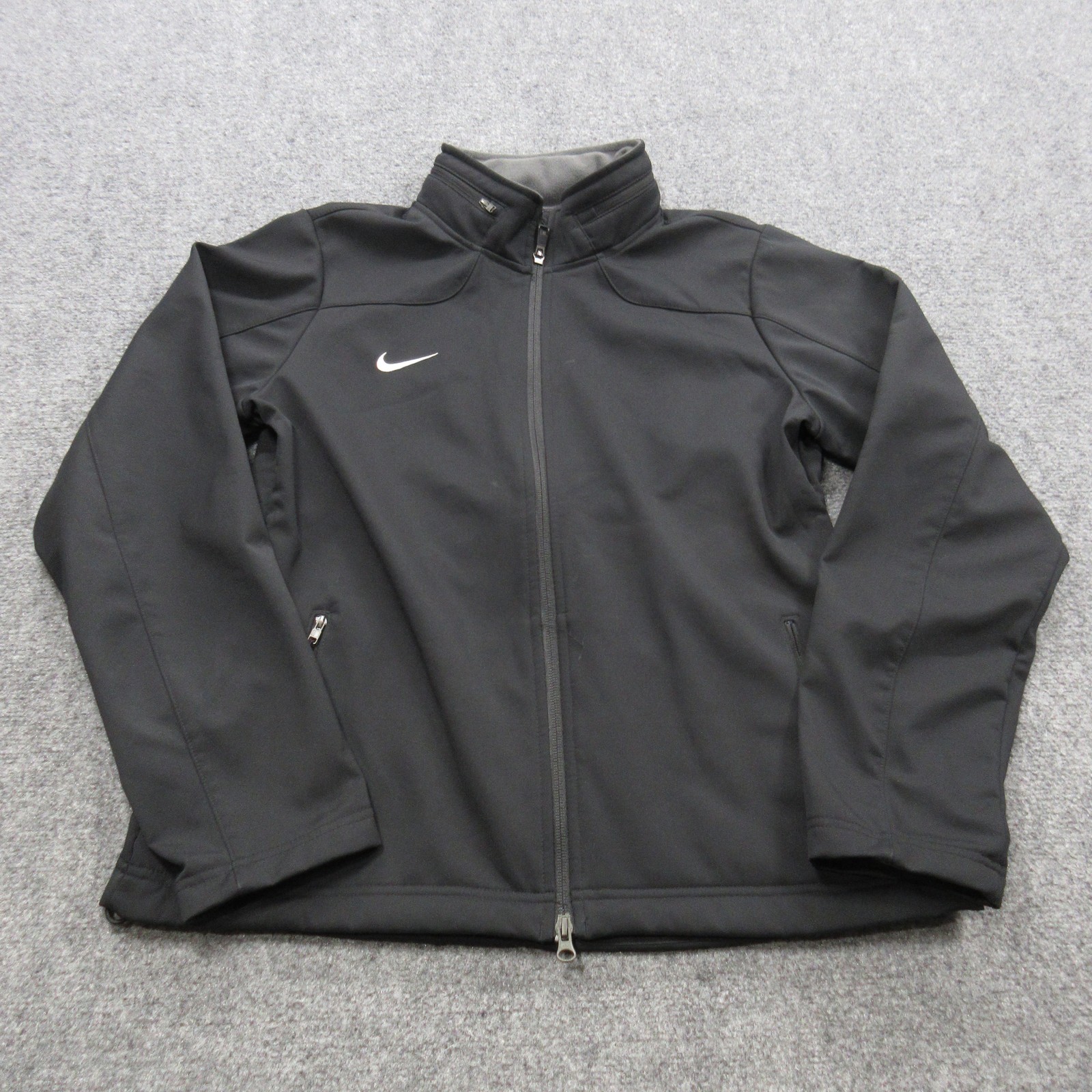 SACAI X NIKE Nike Giacca Donna Media Nera Softshell Full Zip Capispalla Sportiva 476324 010
