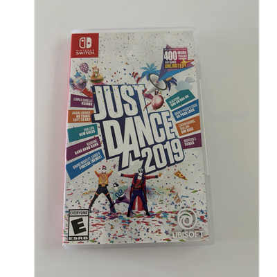 Ubisoft Just Dance 2019 Nintendo Switch w/ Case Multiplayer E 2018 NTSC-U/C