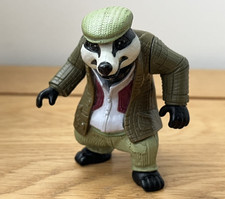 Peter Rabbit Rare Tommy Brock Badger Poseable Arms Action Figure 3"