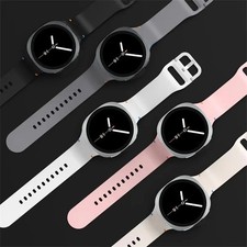Silicone Watch Band For Samsung Galaxy Watch 8 40mm 44mm Classic 46mm Strap