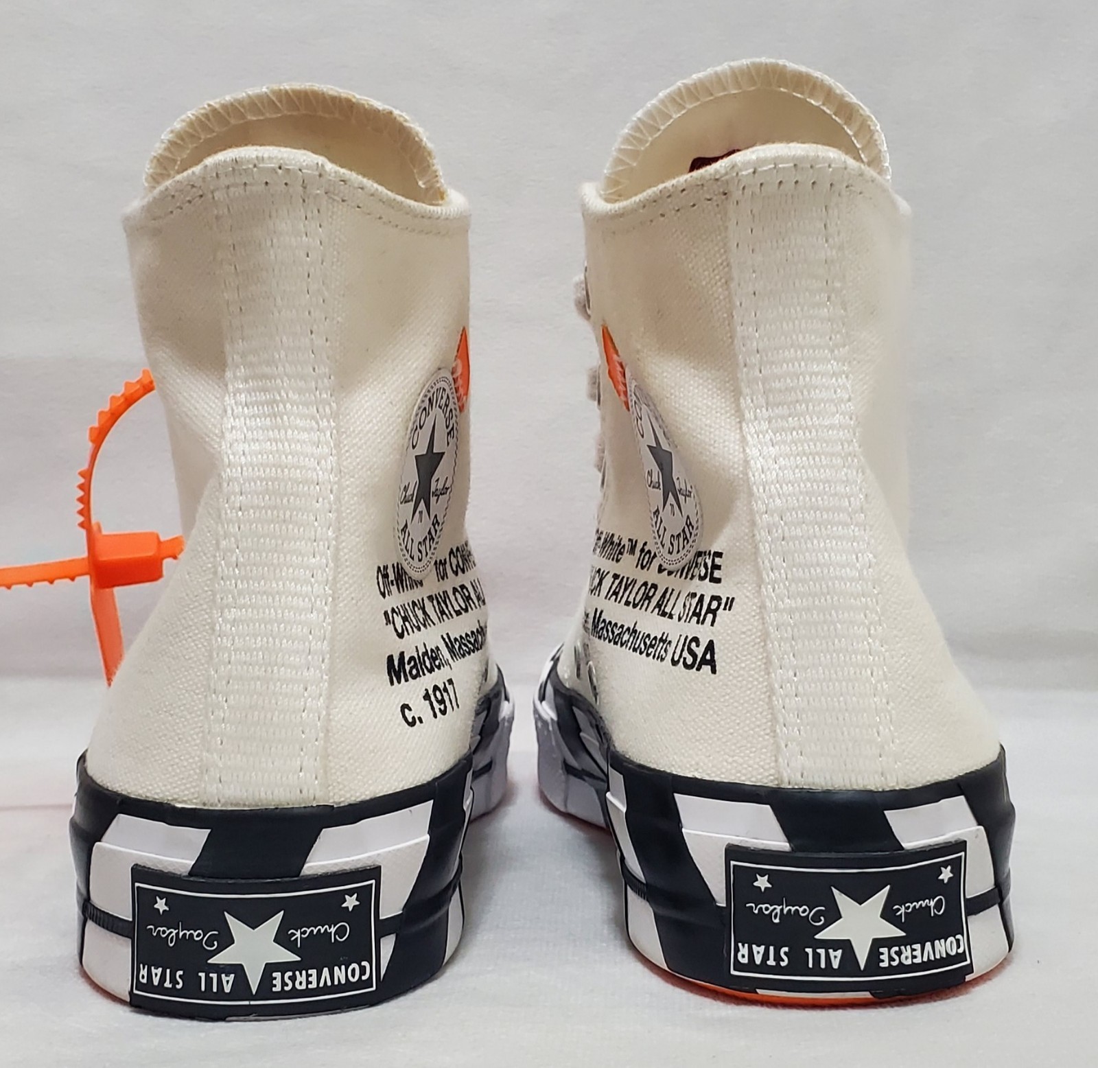 NWOB Converse (163862C) Chuck 70 Off-White Unisex Sneakers WMN Size 6 MNS Size 4 thumbnail 5