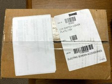 Da-Lite Locking Switch Cover Plate 40962