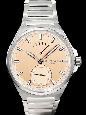 Arnold & Son 1LTAT.J01A Longitude Titanium Kingsand Gold 42.5mm Complete