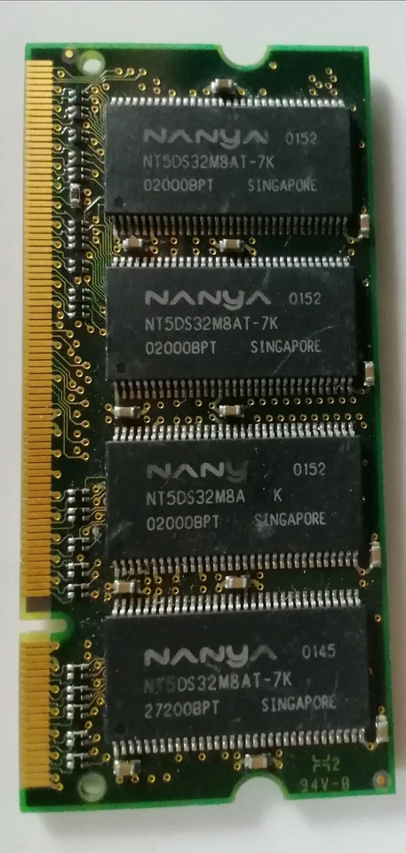 Siemens SDN03264A1B11NA-75 256MB-DDR-PC2100 DIMM CS42X7200121701CEDM000 - Bild 3 von 3