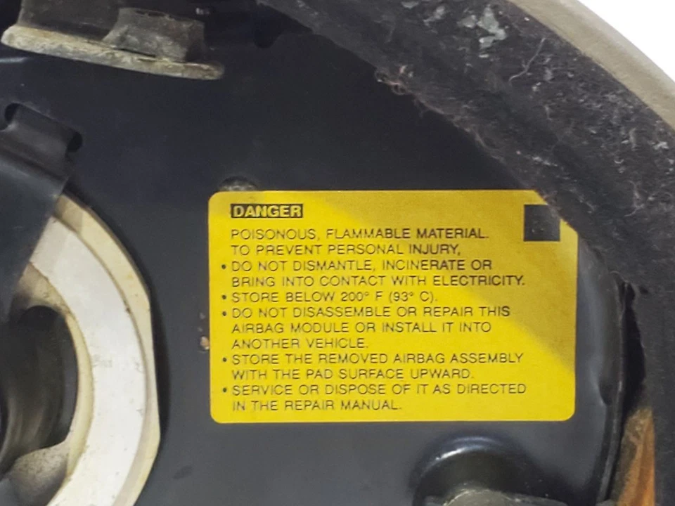 Toyota Camry 1994 1995 1996 OEM pasajero lado derecho tablero airbag Foto 4 de 4