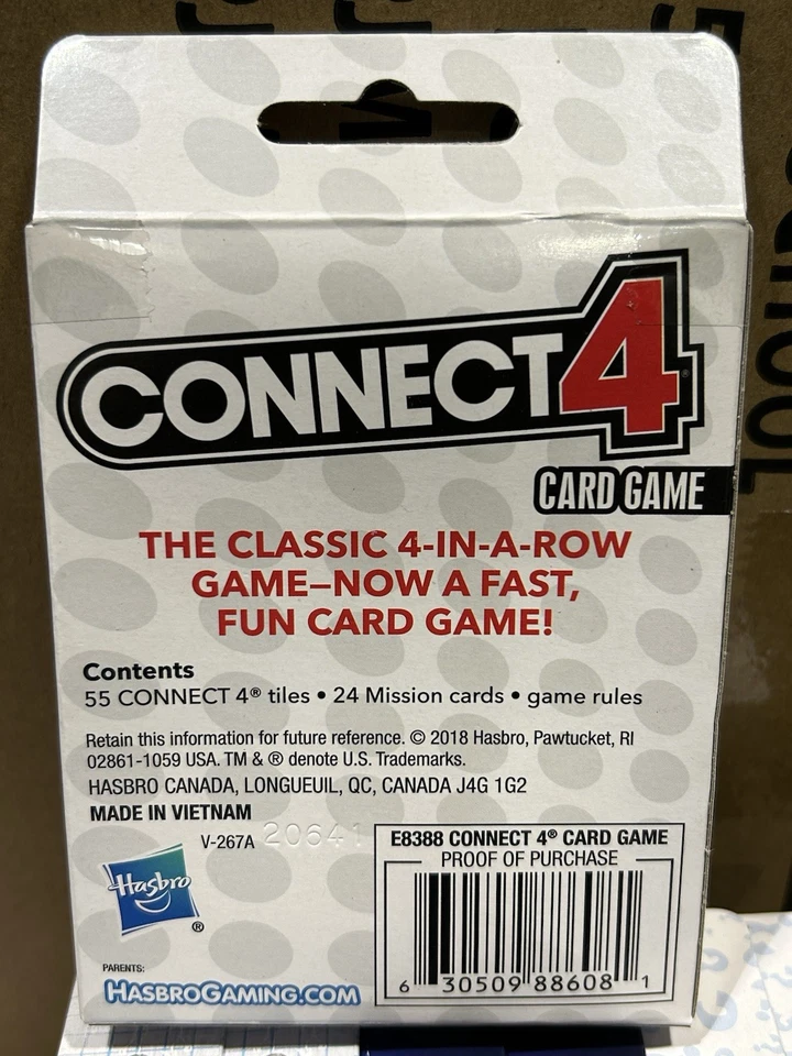 Lote de 4 juegos de cartas clásicos Hasbro - Pista, acorazado, Connect 4, Adivina quién NUEVO Foto 3 de 4