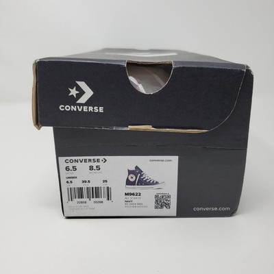 Size 6.5 - Converse Chuck Taylor All Star High Navy for sale