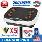 Vibration Platform Plate Whole Body Exercise Fitness Massager Machine Slim NEW