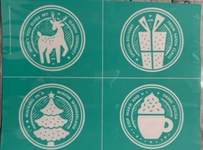 Christmas All Around B2142191 Chalk Couture Size B 8x10  New Sealed