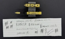 Waterman 0552 1/2v Fountain Pen, 14k XF Flexible Nib, Professionally Restored