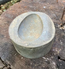 Kirksite Spoon Die, Mold. Vintage, Die Forming, Silversmithing, Metalsmithing