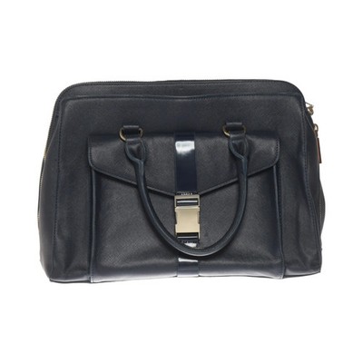 Zara Basic, Handtasche, Damen, Blau, Sonstiges, 38, 12, 28 cm #vHF