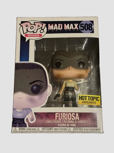 Funko Pop Movies 2017 Mad Max Furiosa Hot Topic Exclusive (No Arm Version) 508