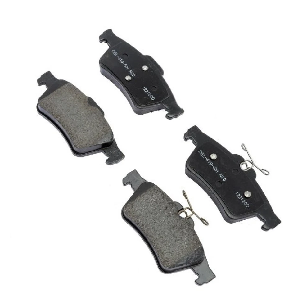 Kit de pastillas de freno de disco ACDelco originales para Jaguar XJ 2010-2017 | traseras | con resortes Foto 2 de 4