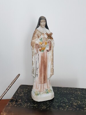 Statuette De Sainte Thérèse De L'Enfant Jésus - Hauteur 20 Cm, Neuf, Marque SMDiffusion