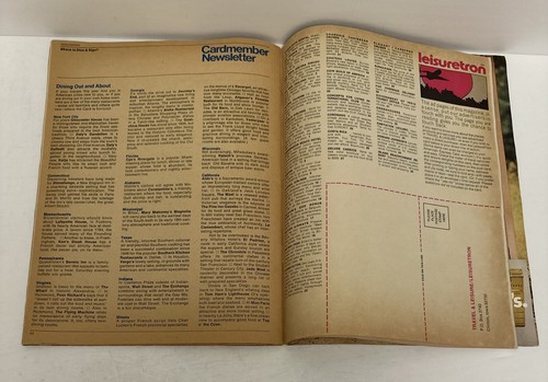Travel and Leisure ~ JAN 1975 ~ Vol. 5 No.1 Isadore Seltzer Cover - Picture 19 of 24