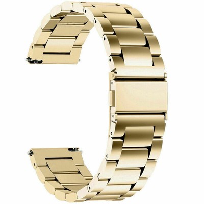 Bead Metal Bracelet Wrist Watch Band Stainless Steel Strap For Huawei GT 2 Pro