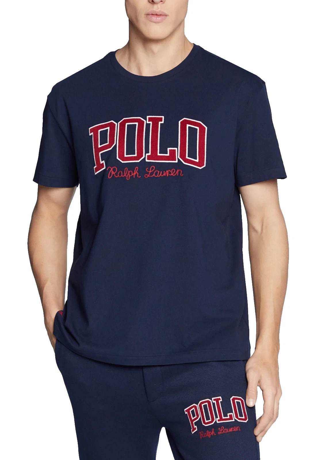 Polo Ralph Lauren 90S Big Logo Retro Tee T-Shirt Shirt Classic Fit Pure Cotton M