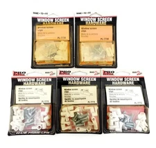 Prime-Line Window Screen Clips With Screws PL-7773 & PL-7738 New