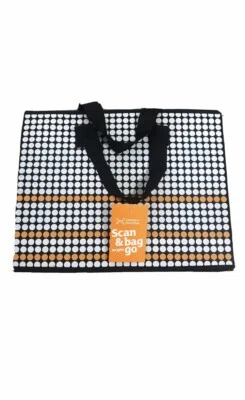 Sainsbury’s Smartshop Scan & Bag As You Go Shopping Bag Large Reusable New