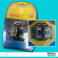 JL Audio XD-FDBU-2 MAXI Fuse Power Distribution Block 1/0 In 4 AWG Out - New