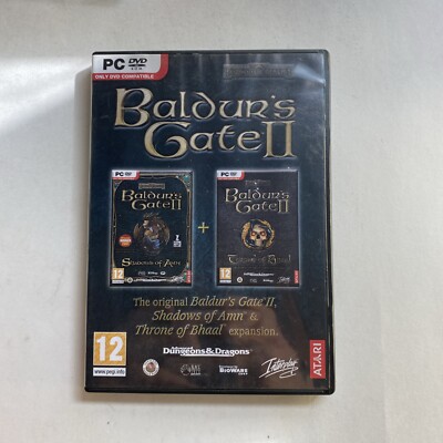 Baldur's Gate II SHADOWS OF Amn 1 Disc ONLY