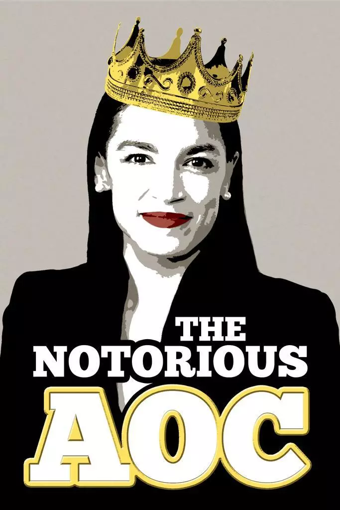 Notorious A.O.C. Politician Parody Cool Wall Decor Art Print