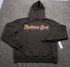 Soul Cycle Oversized Heavy Hoodie Radiant Soul Graphic USA Made Men M New w Tag