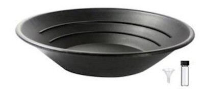 Sluice Monkey 10'' Black Gold Pan Panning Kit