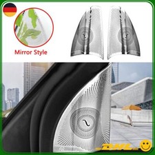 2× Lautsprecher Abdeckung Für Mercedes Benz X253 GLC Klasse Autotür Audio Glänz