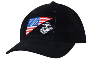 Rothco USMC Eagle, Globe And Anchor / US Flag Low Pro Cap