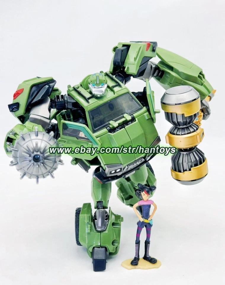 New APC Toys Giant Hammer Bulkhead Action Figure Transforms Robot In Stock - Image 3 of 4