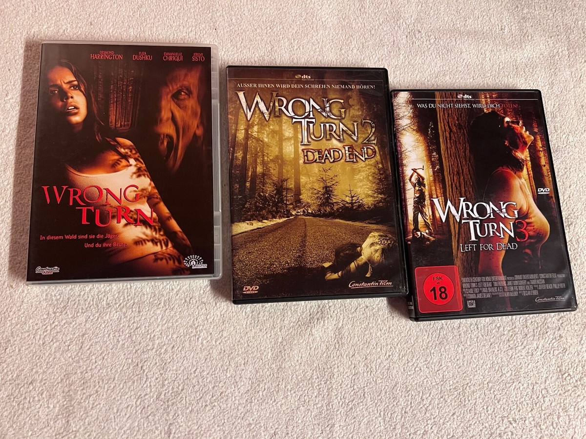 Film Dvds Wrong Turn Online Wrong Turn 1-3 3-DVD-Set DVD 284