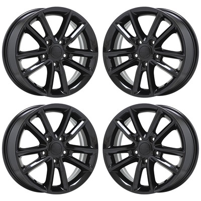 17'' Dodge Journey Grand Caravan black wheels rims Factory OEM set 2399 EXCHANGE