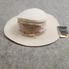 Tilley Hat TMH55 Mashup Airflo Cap Mens 7 1/8 M Sand Beige Water Repellant Sun