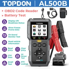 OBD2 Scanner TOPDON AL500B Diagnostic Scan Tool & 12V Car Battery Load Tester