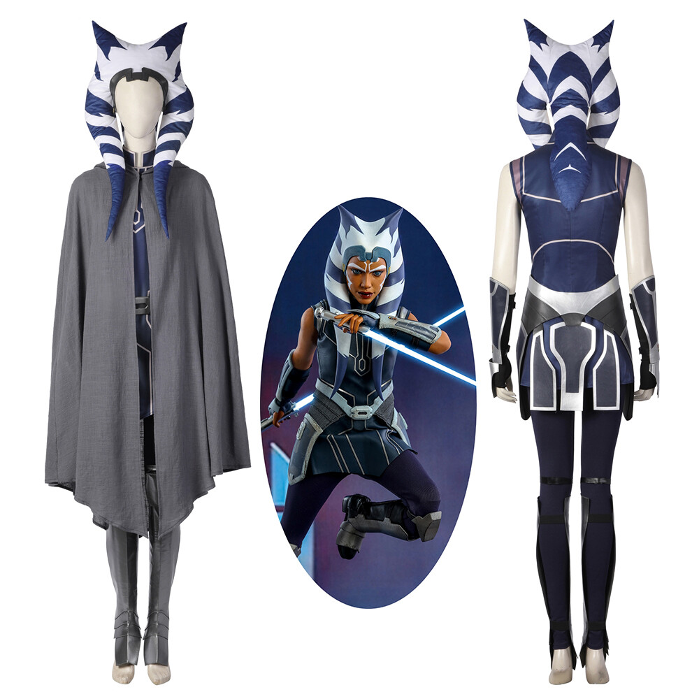 STAR WARS AHSOKA スターウォーズ　アソーカ　コスプレ M Amazon.co.jp: STAR WARS 大人用 アソーカ タノ コスチューム