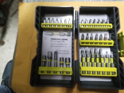 RYOBI Impact Rated Driving Bit Set Kit For Impact Driver And Drill (38 BITS )