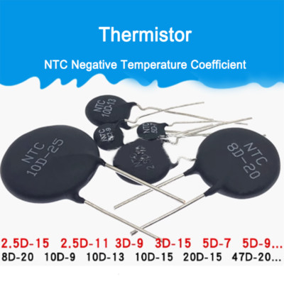 Thermistor NTC Negativer Temperaturkoeffizient 2,5D 3D 5D 8D 10D 20D 47D