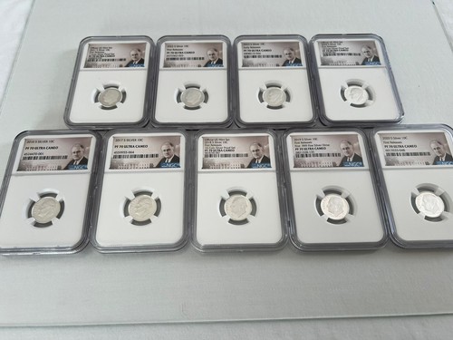 1992 TO 2024-S COMPLETE SET SILVER ROOSEVELT DIME NGC PF70 UC PORT LABEL TOP POP - Bild 10 von 11