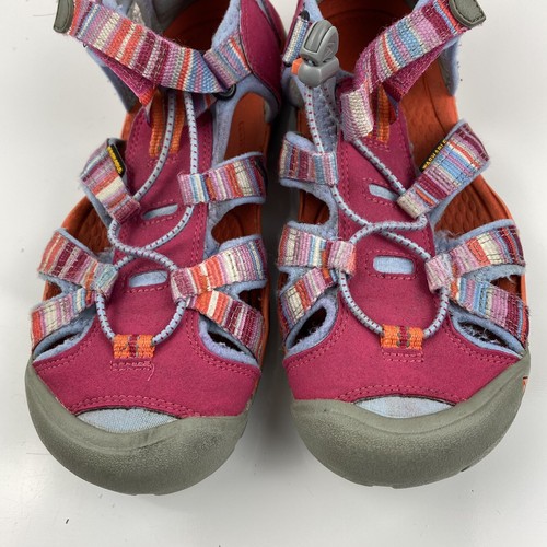 Keen Newport Wassersport Sandalen pink orange grau Damen/Jugend Größe 5 gestreift - Bild 10 von 10