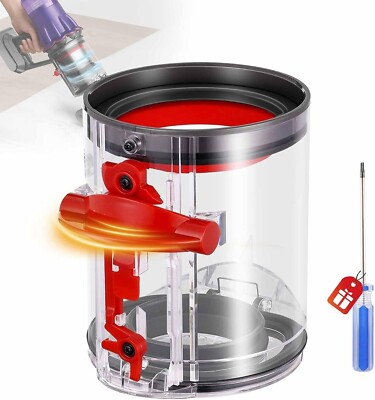 Dust Bin Compatible with Dyson SV20 V12 Detect Slim/SV18 V10 Digital Slim Vacuum