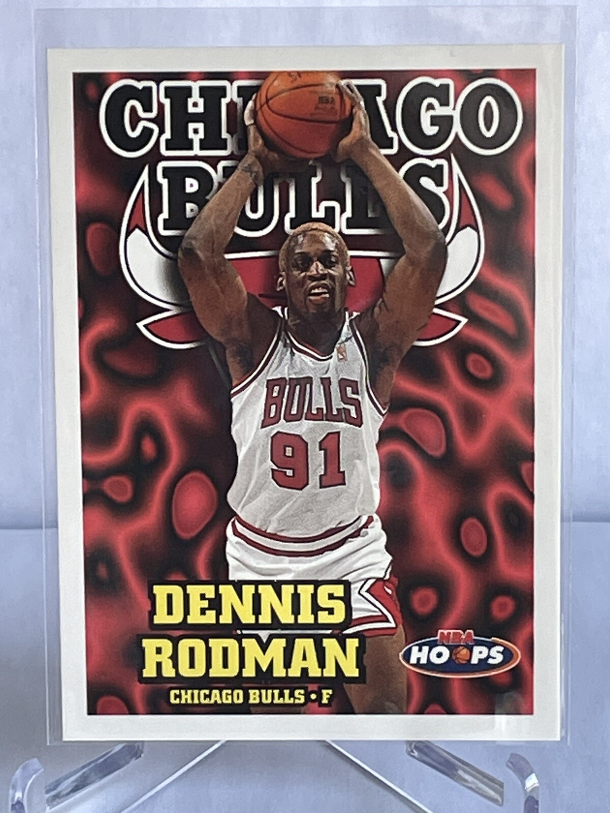 DENNIS RODMAN 1997-98 Skybox NBA Hoops #30 Chicago Bulls 
