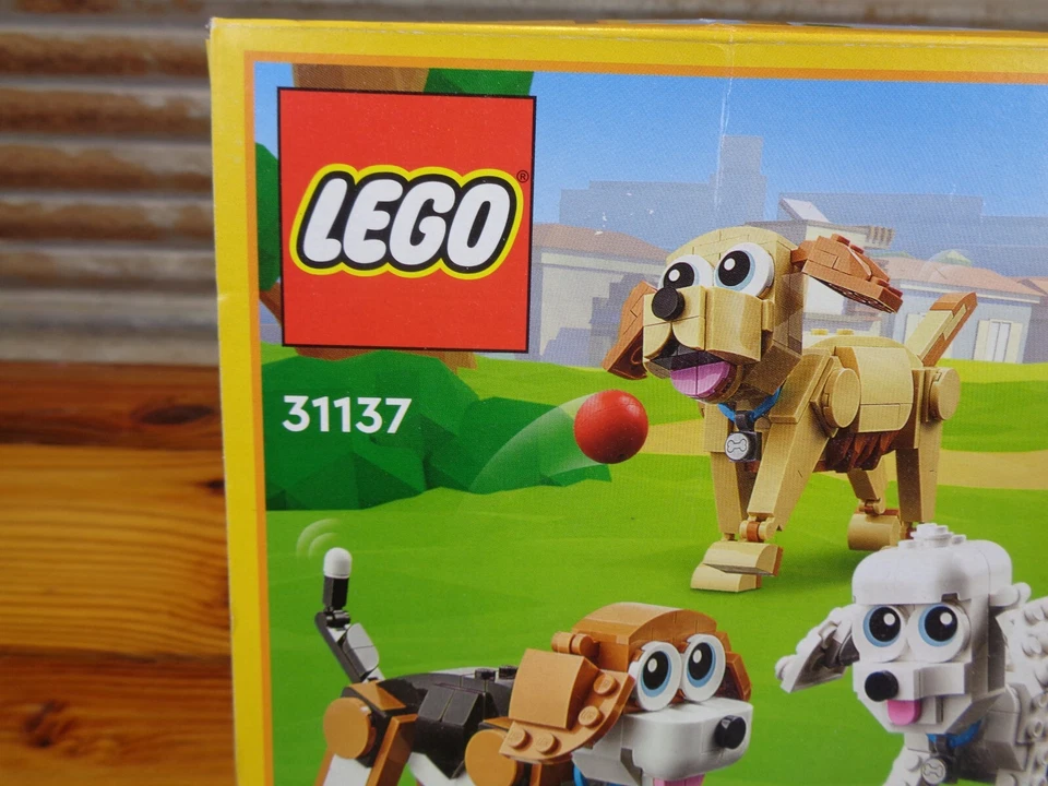 LEGO Creator 3 en 1 Adorable Perros Construcción Juguete Set 31137 (P167) ¡Usado en Excelente Condición! Foto 3 de 4