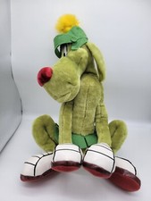 LOONEY TUNES DUCK DODGERS MARVIN MARTIAN GREEN DOG CANIN K-9 PLUSH STUFFED TOY