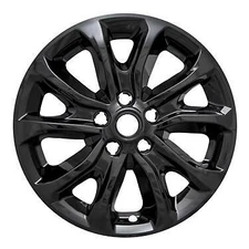 NEW 2018-2022 Chevy EQUINOX 17" BLACK Skin Hubcap Cover Alloy Wheel IWCIMP-409X