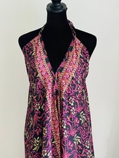 Silk backless dress  Winter Fall Clothing boho dress sexy open back dress