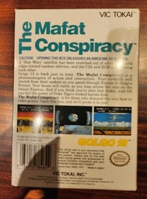 NES - The Mafat Conspiracy - Nintendo - 1990 - NES CIB