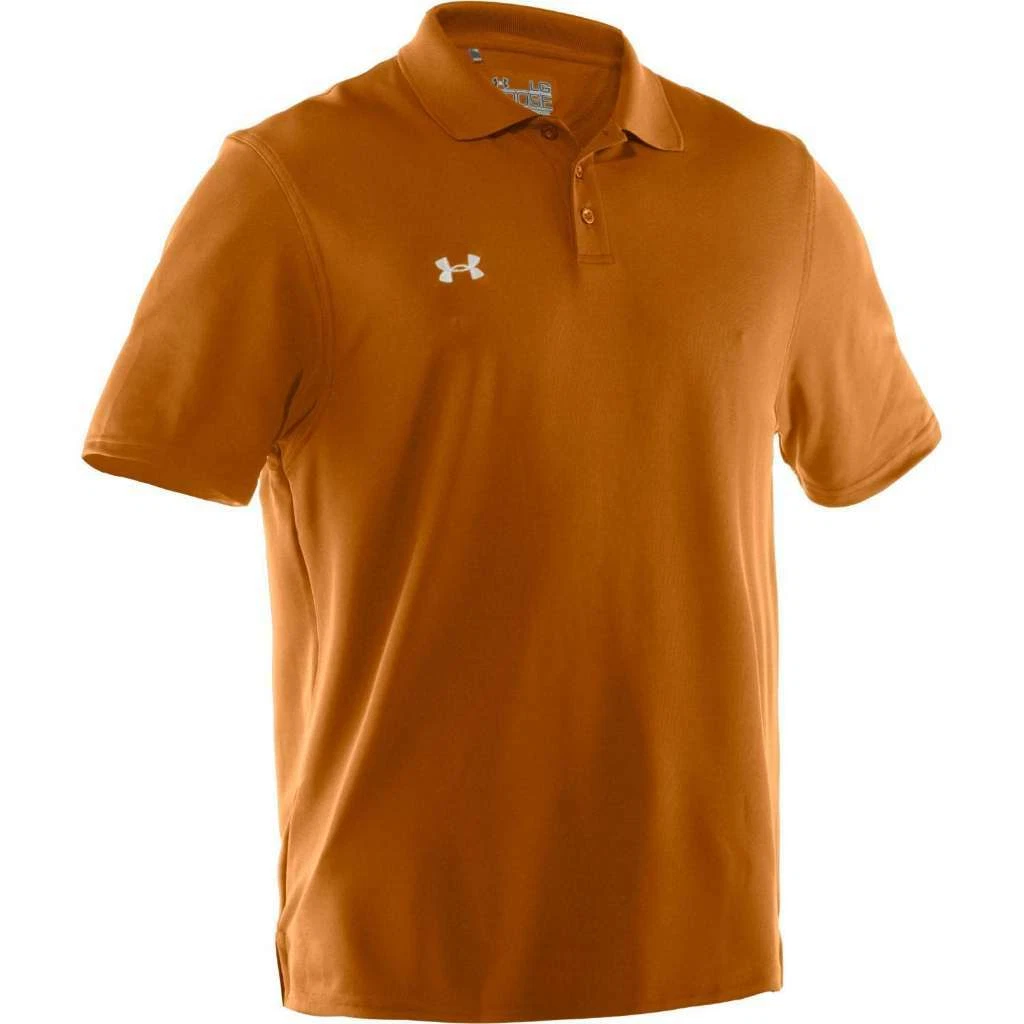 Orange under hotsell armour polo shirt