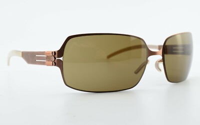 IC! BERLIN Sonnenbrille Model Keitaro High-End Sunglasses Brown